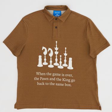 Free Internet Library: Chess Polo (Brown)