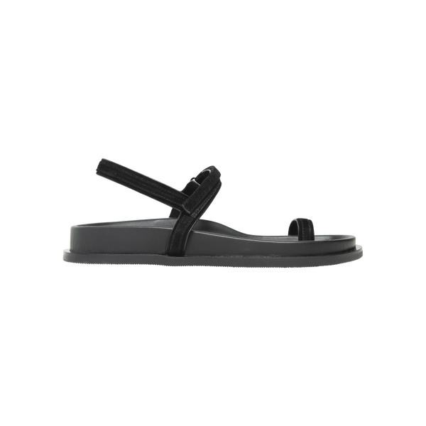 St. Agni Black Keko Sandals