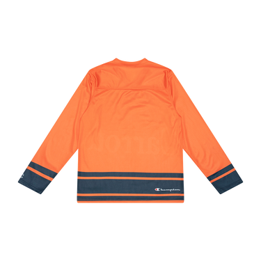 Carrots x Champion Orange and Navy Ice Hockey Jersey