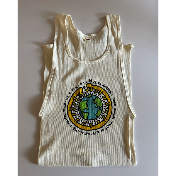 Keith Haring - Party of Life Tanktop invitation, 1986