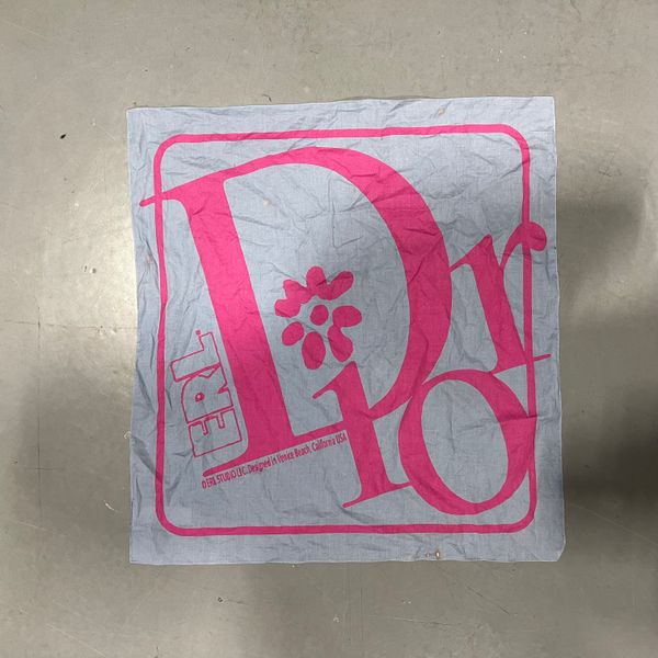 ERL x Dior Pink Square Scarf