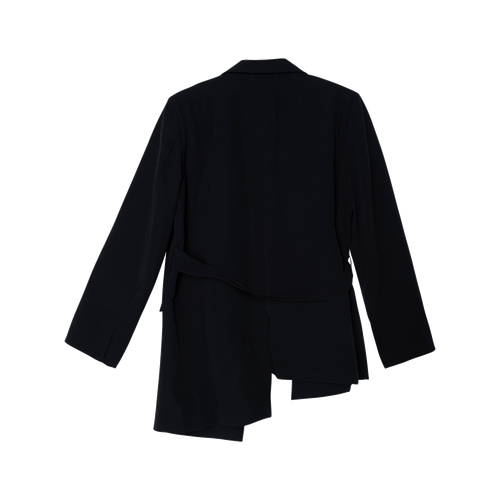 Decon Belted Blazer in Black