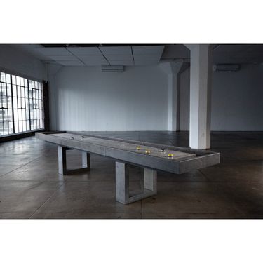 Concrete Shuffleboard Table
