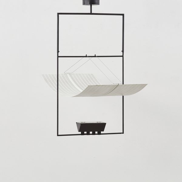 Mario Botta Zefiro Chandelier, Artemide, Italy 1980