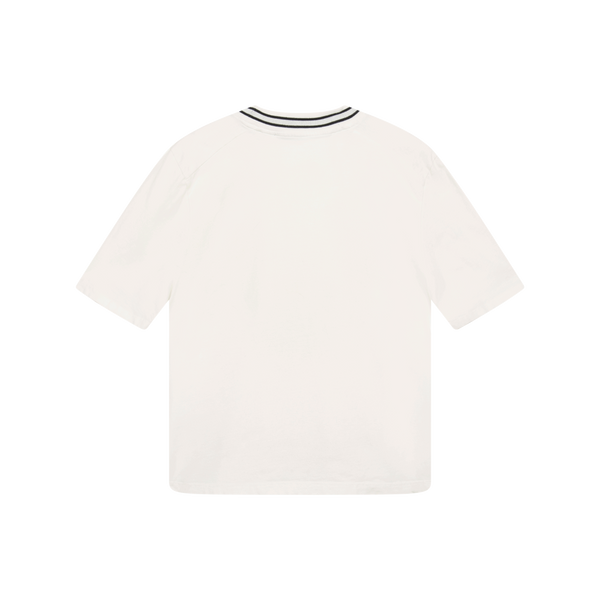 HBA White Mock Neck Shirt