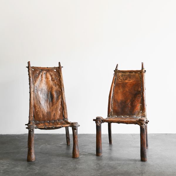 1910 Royal Ethiopian Chairs (Set of 2)