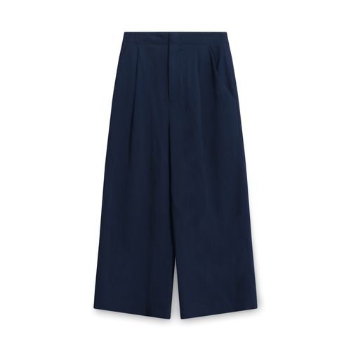 Elizabeth and James Wide-leg Trousers - Navy 