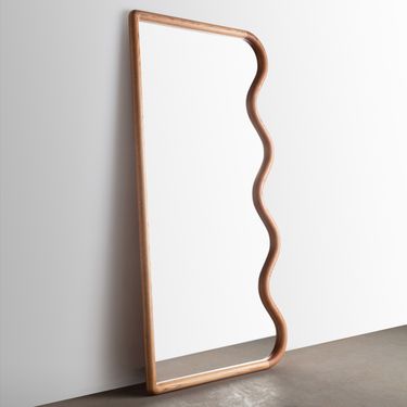 Squiggle Mirror by Christopher Miano, 2023 