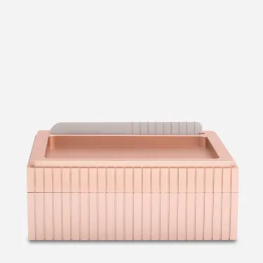 Tecnica Butter Dish in Rose Gold