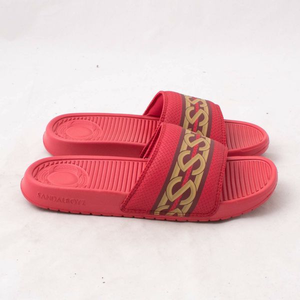 Sandalboyz Schooner Red Slide