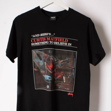 Limited Edition Curtis Mayfield Tee by Stussy